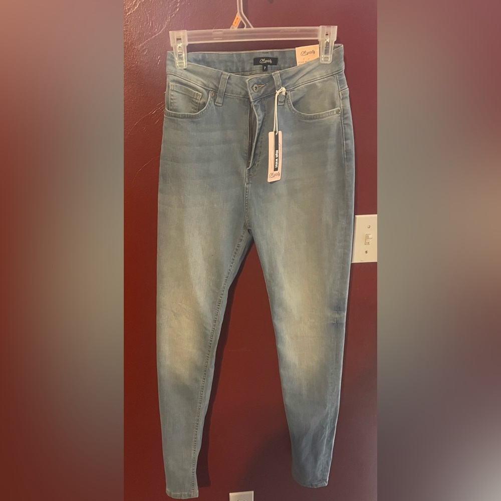 M Society Jeans Women’s Size 7 High Waist STYLE # : MS-80280 *New*